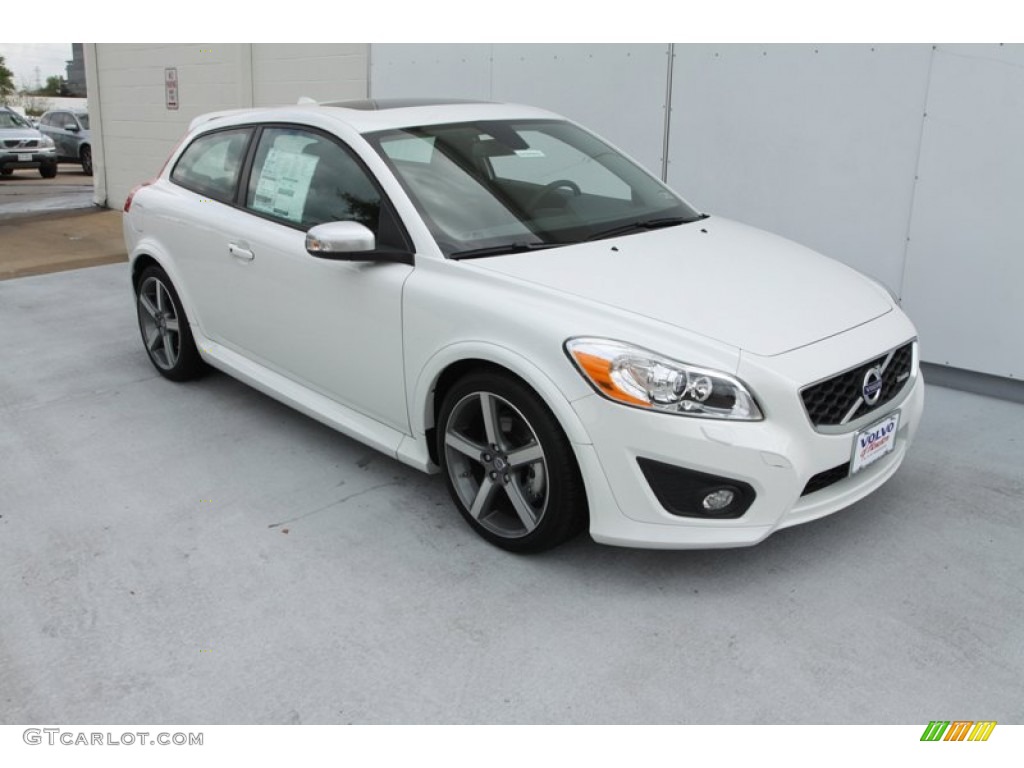 2013 C30 T5 R-Design - Ice White / Off Black photo #3