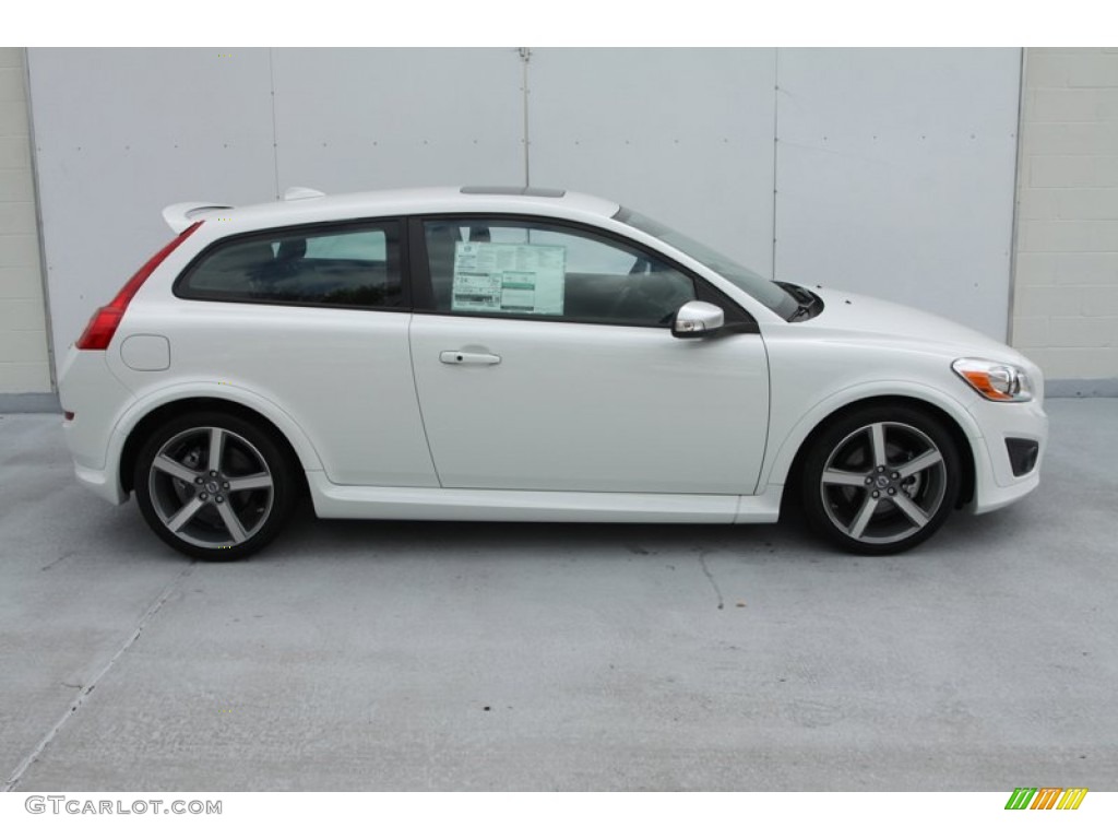 2013 C30 T5 R-Design - Ice White / Off Black photo #4