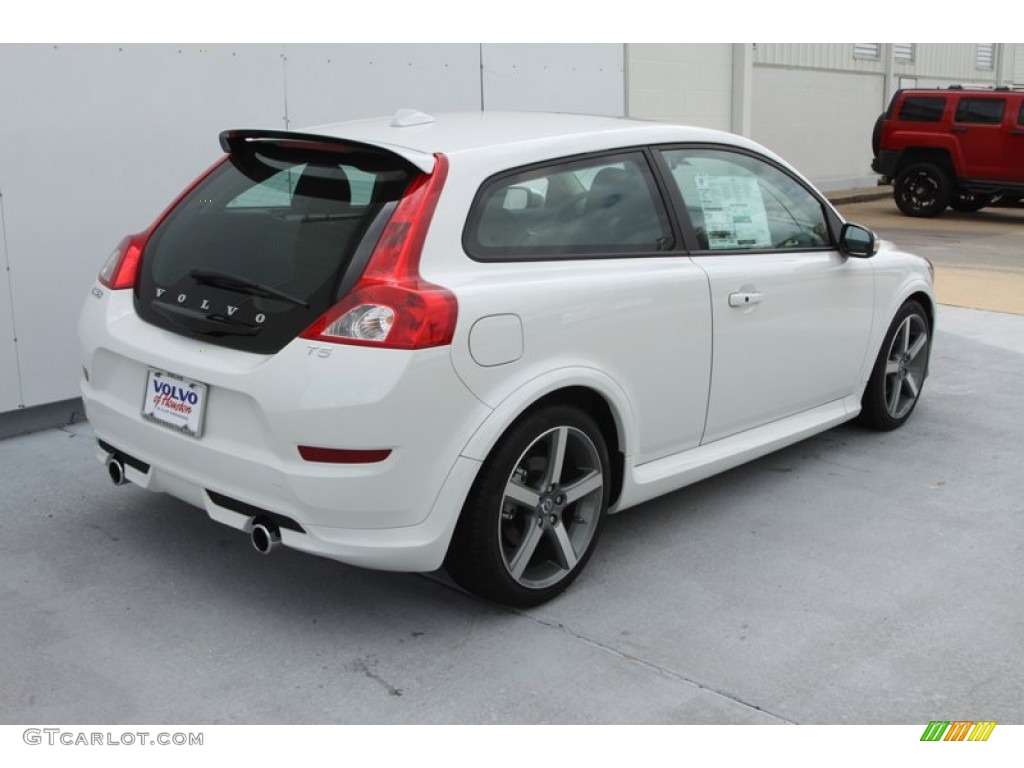2013 C30 T5 R-Design - Ice White / Off Black photo #5