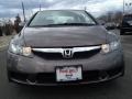 2011 Urban Titanium Metallic Honda Civic LX Sedan  photo #2