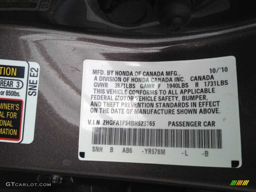 2011 Civic LX Sedan - Urban Titanium Metallic / Gray photo #11