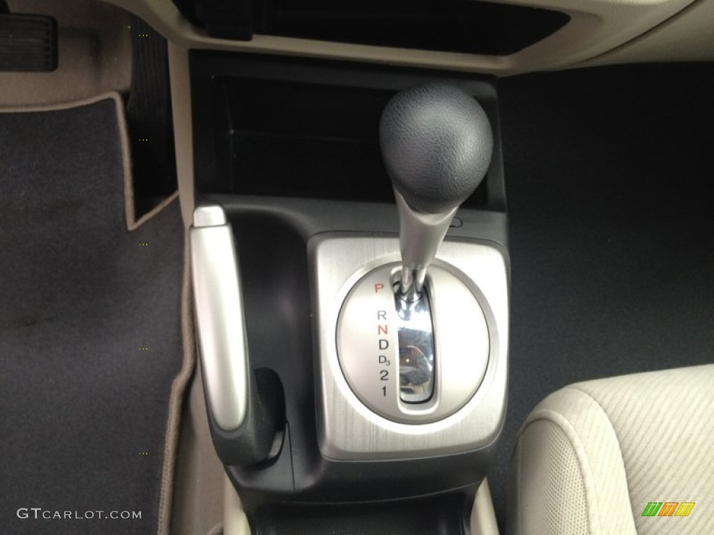 2011 Civic LX Sedan - Urban Titanium Metallic / Gray photo #12