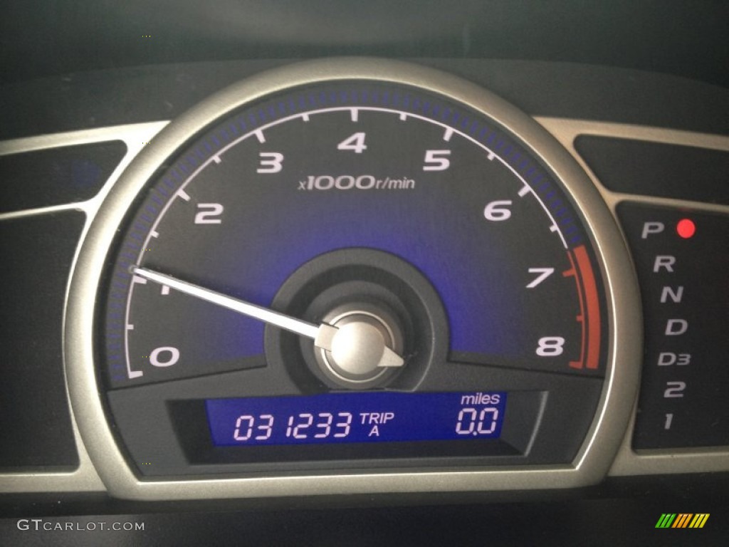 2011 Civic LX Sedan - Urban Titanium Metallic / Gray photo #14