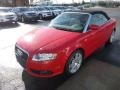 2009 Misano Red Pearl Effect Audi A4 2.0T Cabriolet  photo #3