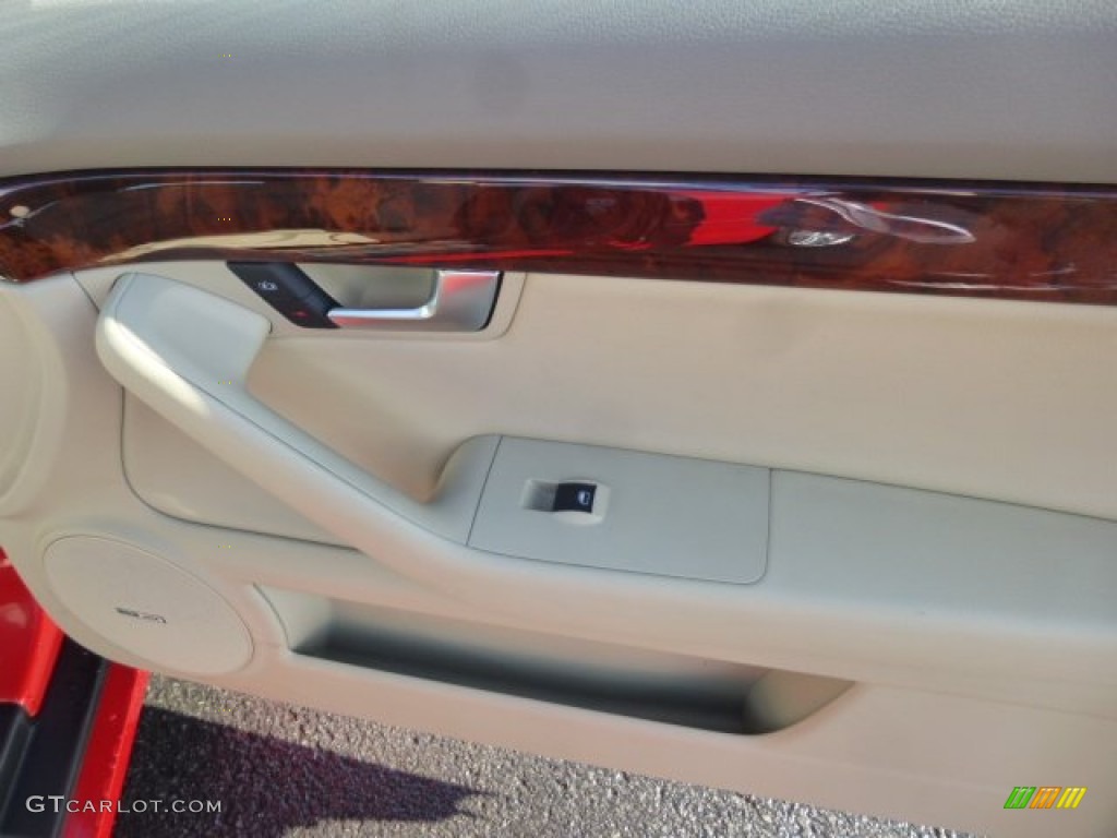 2009 A4 2.0T Cabriolet - Misano Red Pearl Effect / Beige photo #11
