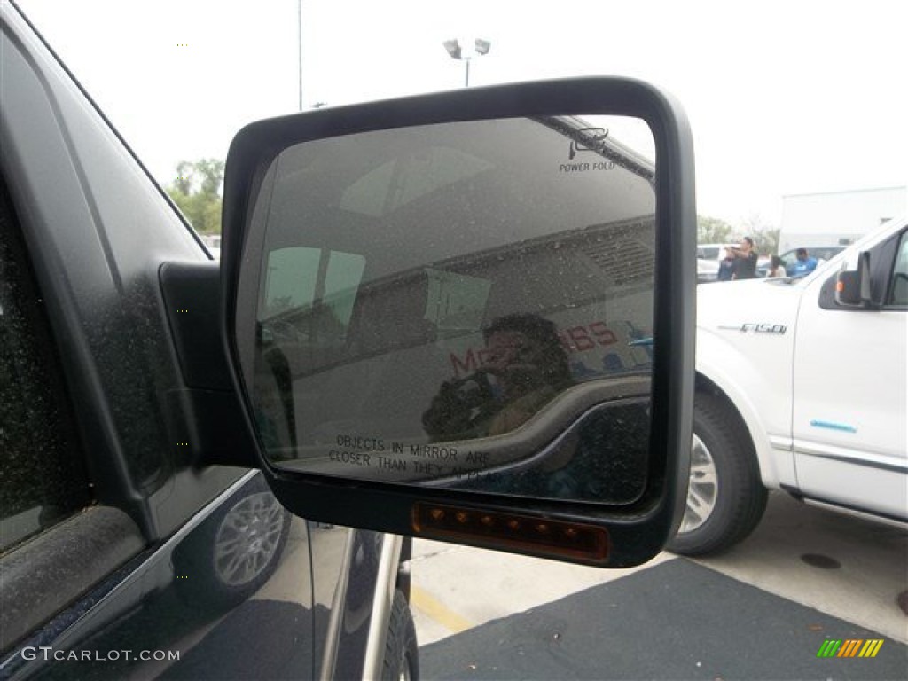 2013 F150 King Ranch SuperCrew 4x4 - Blue Jeans Metallic / King Ranch Chaparral Leather photo #11