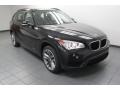 Black Sapphire Metallic 2013 BMW X1 xDrive 35i Exterior