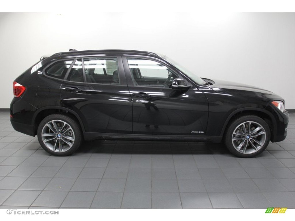 Black Sapphire Metallic 2013 BMW X1 xDrive 35i Exterior Photo #79099462