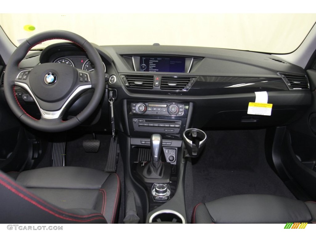 2013 BMW X1 xDrive 35i Black Dashboard Photo #79099495