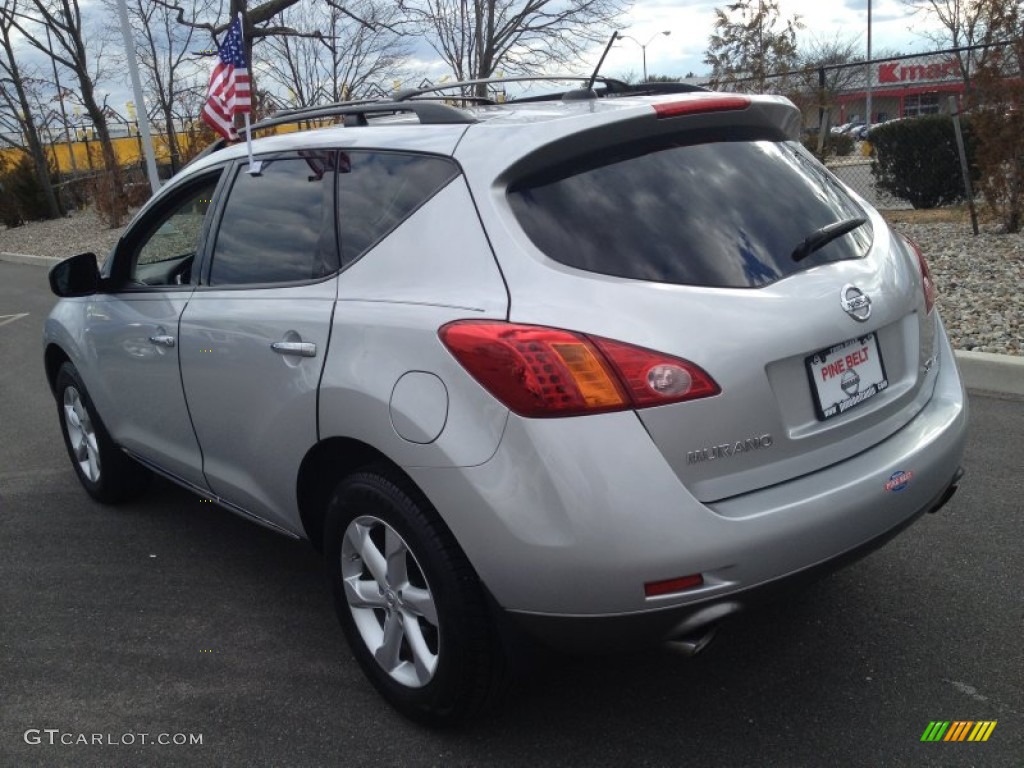 2009 Murano SL AWD - Brilliant Silver Metallic / Black photo #5