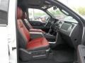Limited Unique Red Leather Interior Photo for 2013 Ford F150 #79099879