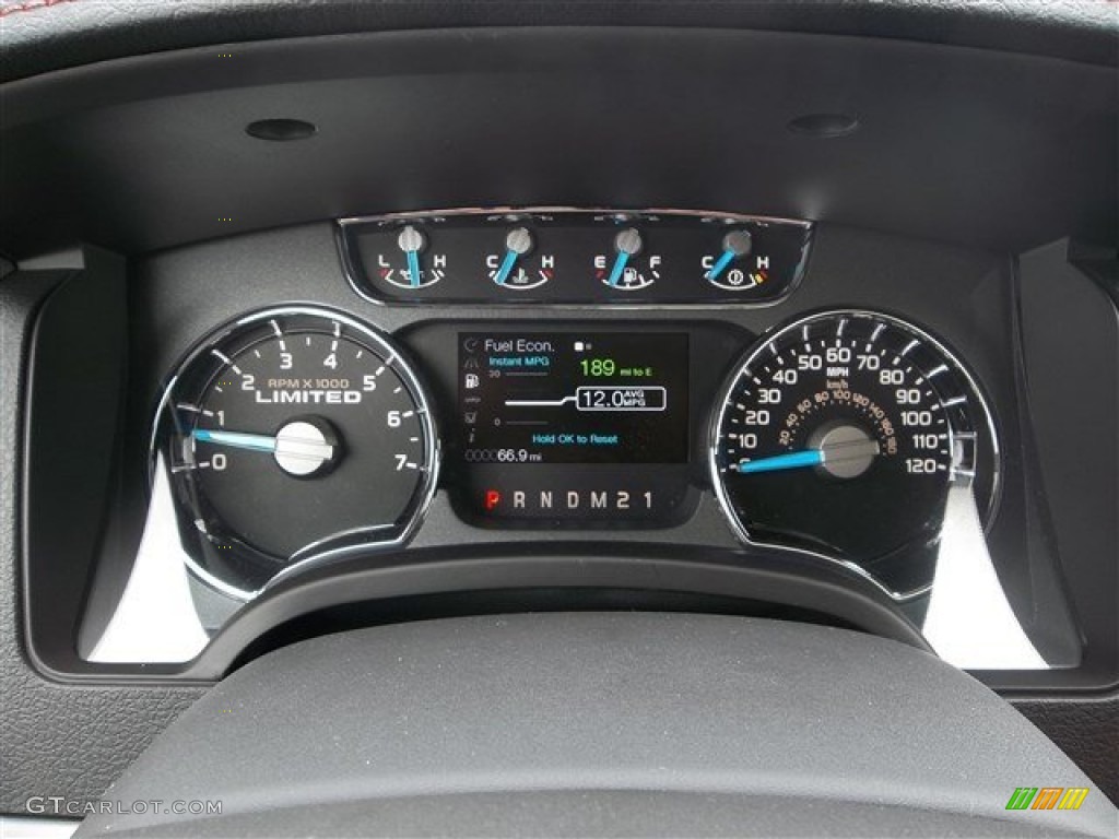 2013 Ford F150 Limited SuperCrew 4x4 Gauges Photo #79100043