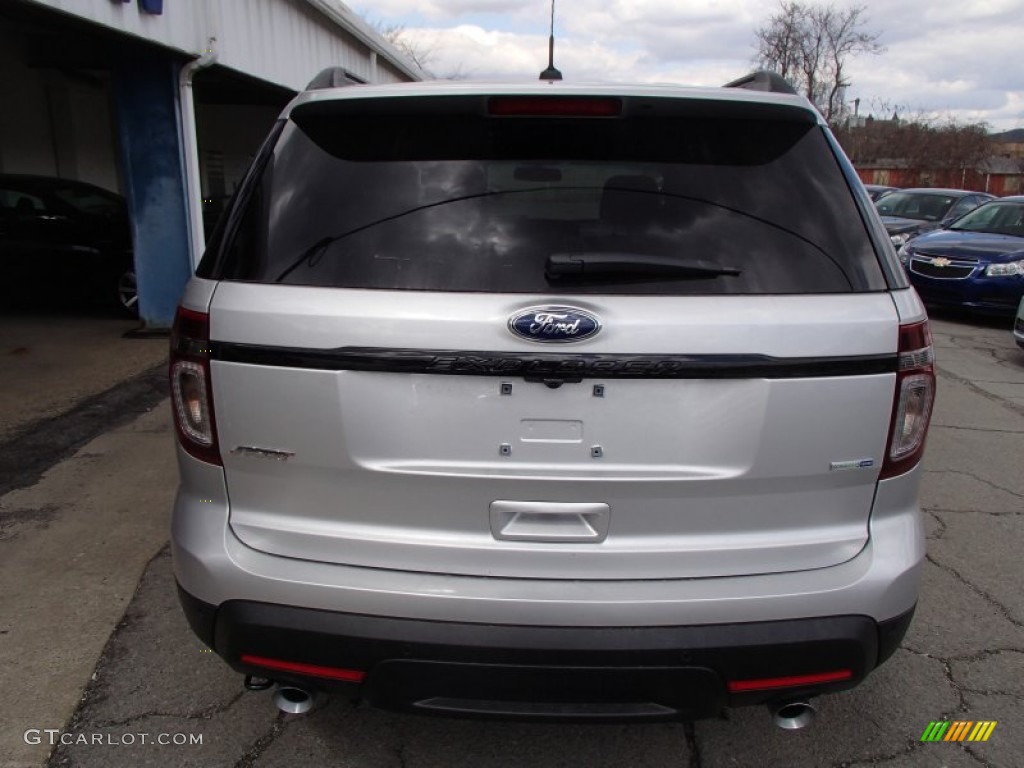 2013 Explorer Sport 4WD - Ingot Silver Metallic / Charcoal Black photo #7