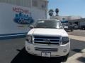 2013 White Platinum Tri-Coat Ford Expedition Limited  photo #1