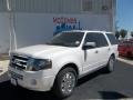 2013 White Platinum Tri-Coat Ford Expedition Limited  photo #2