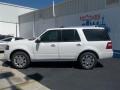 2013 White Platinum Tri-Coat Ford Expedition Limited  photo #3