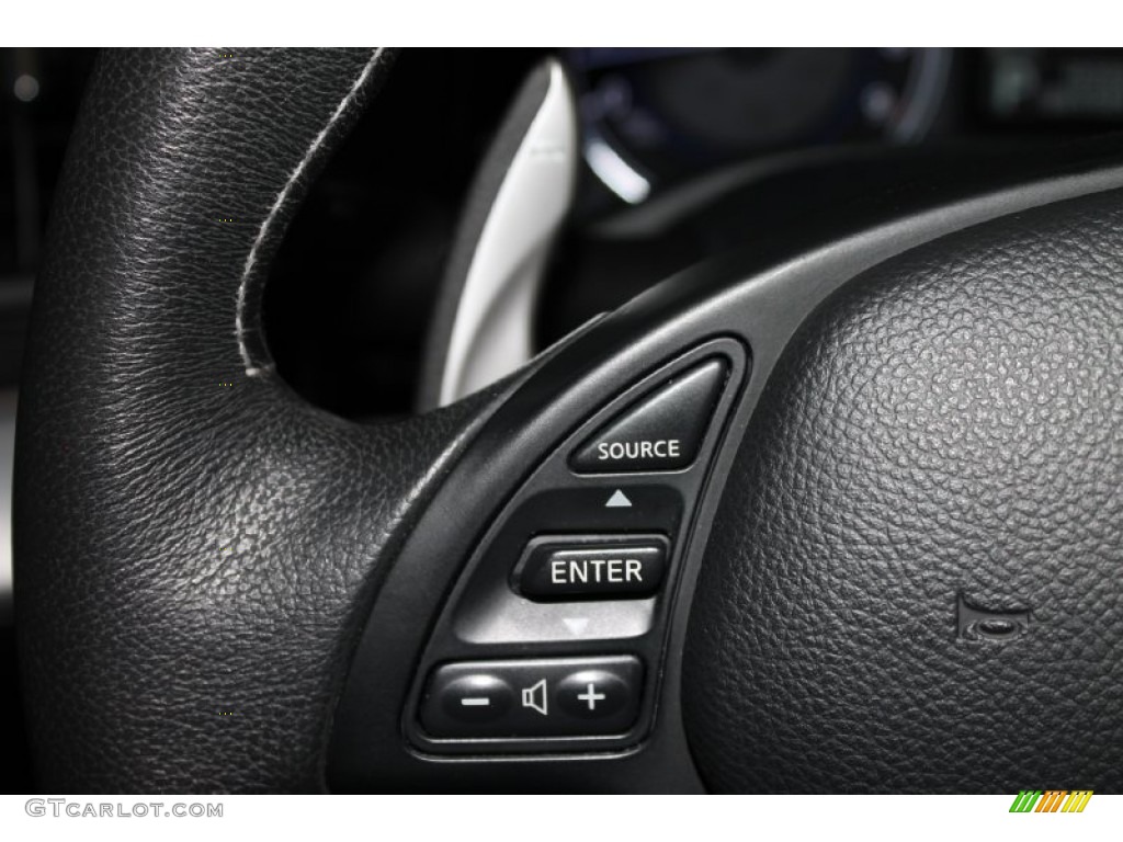 2011 G 37 S Sport Sedan - Black Obsidian / Graphite photo #33