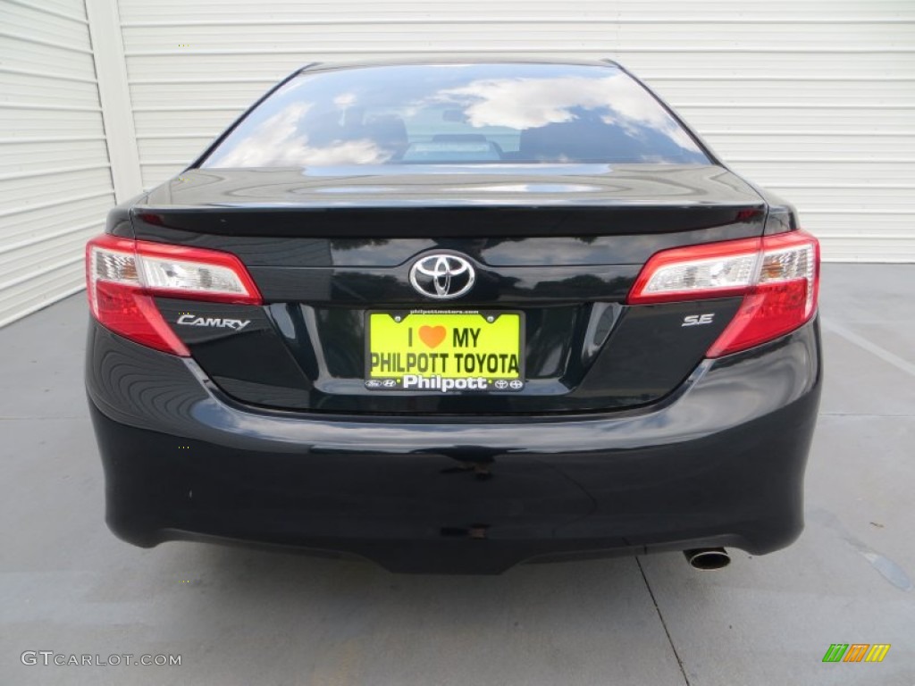 2013 Camry SE - Cosmic Gray Metallic / Black/Ash photo #5