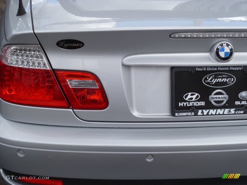 2006 3 Series 325i Convertible - Titanium Silver Metallic / Black photo #7