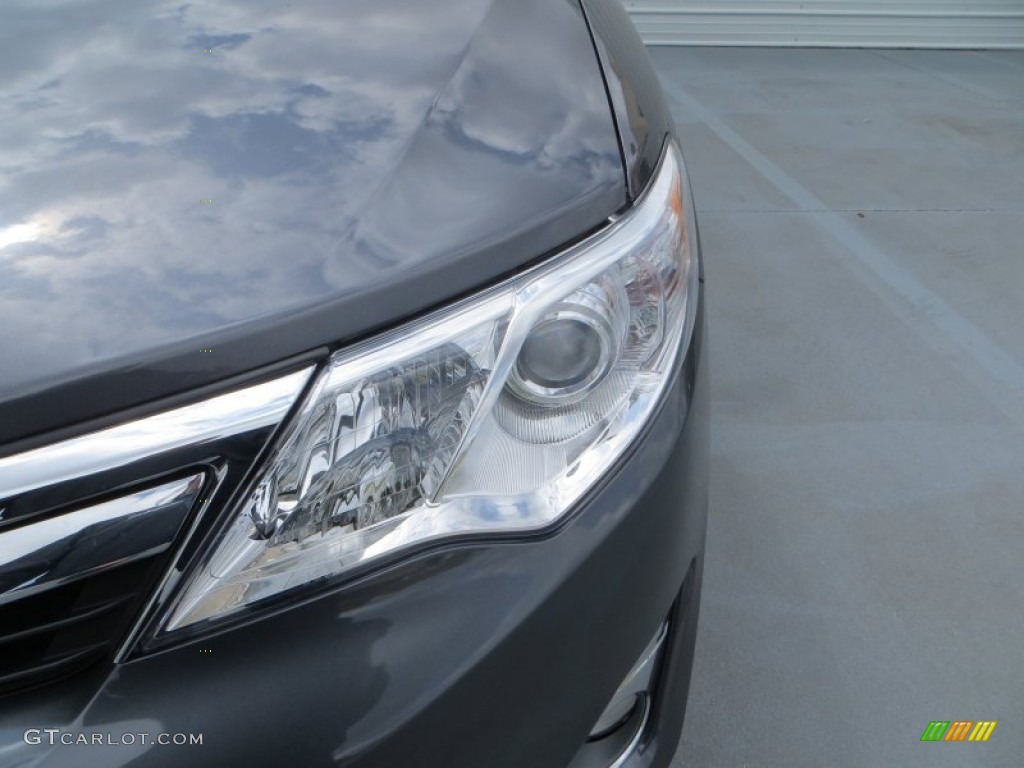 2013 Camry XLE V6 - Magnetic Gray Metallic / Ash photo #12
