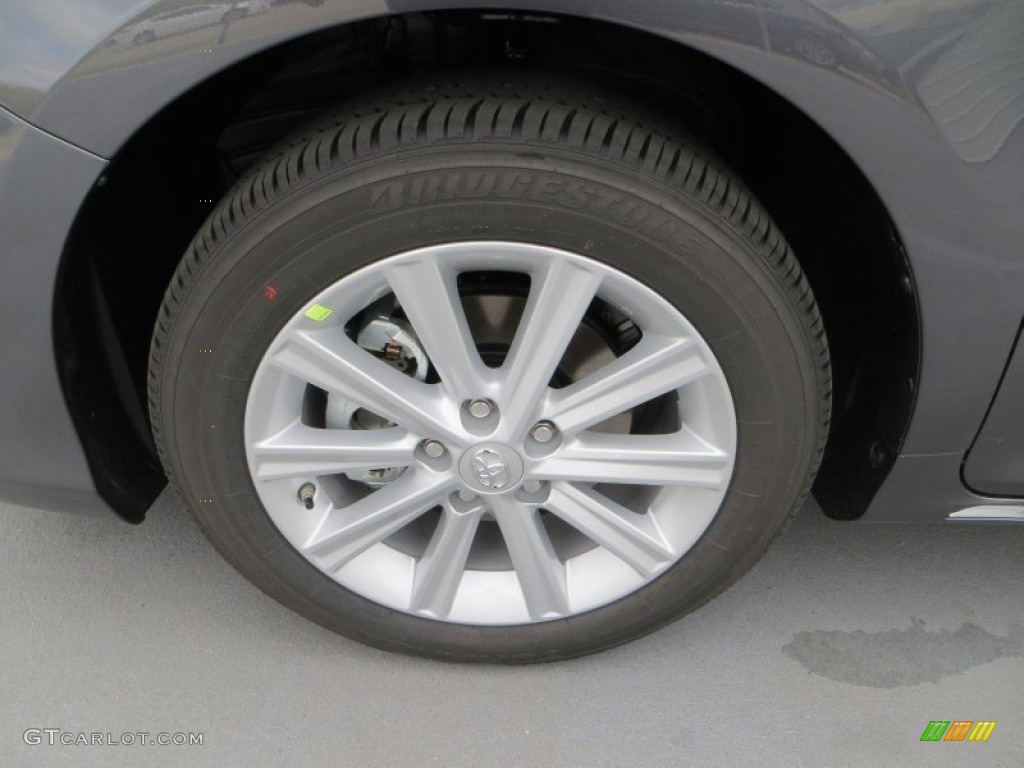 2013 Camry XLE V6 - Magnetic Gray Metallic / Ash photo #14