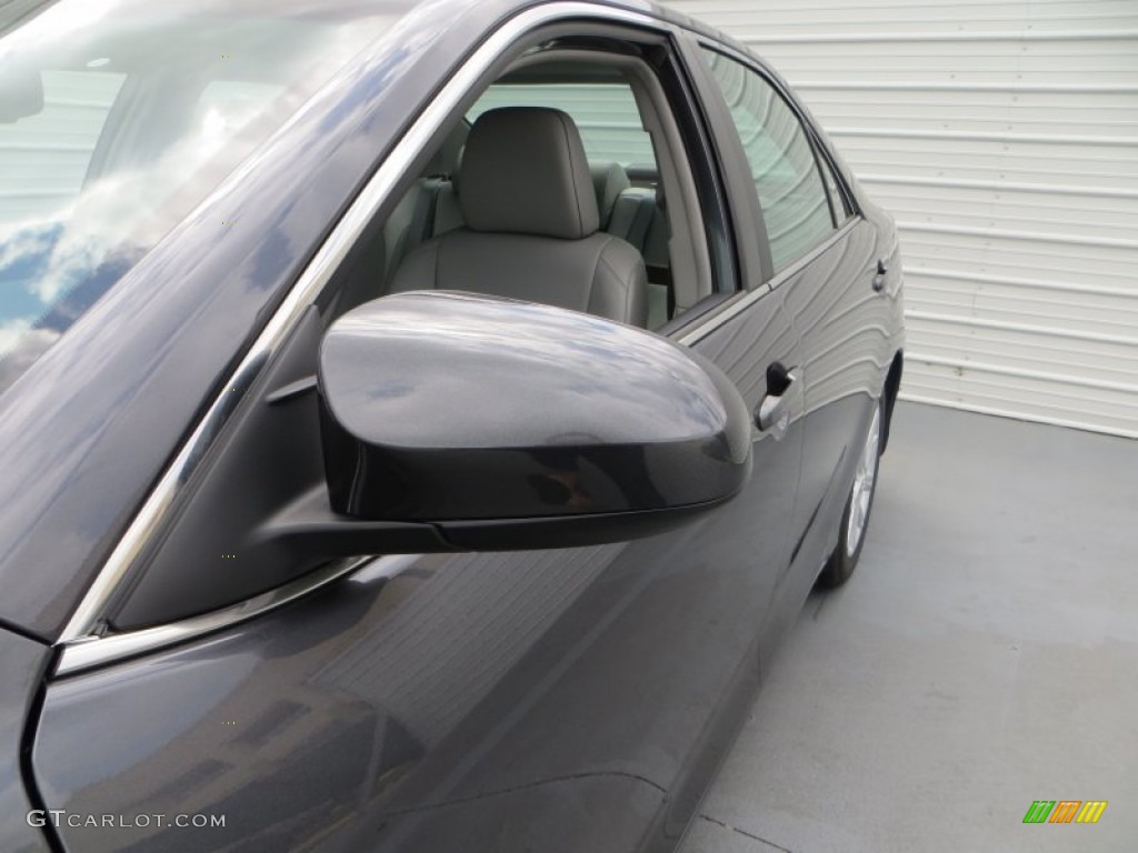 2013 Camry XLE V6 - Magnetic Gray Metallic / Ash photo #15