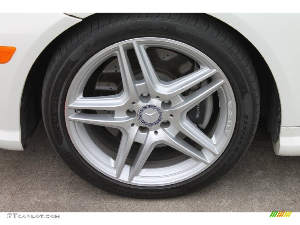 2011 E 550 Coupe - Arctic White / Black photo #4