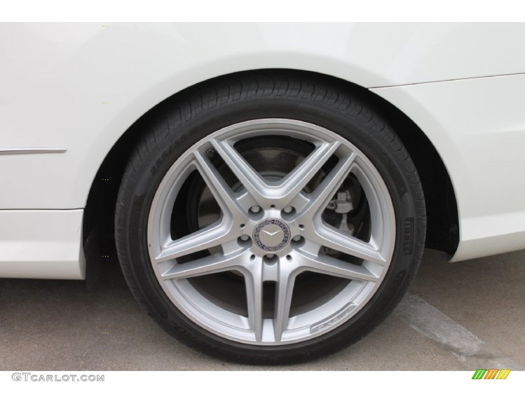 2011 E 550 Coupe - Arctic White / Black photo #6