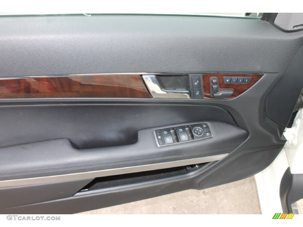 2011 E 550 Coupe - Arctic White / Black photo #12