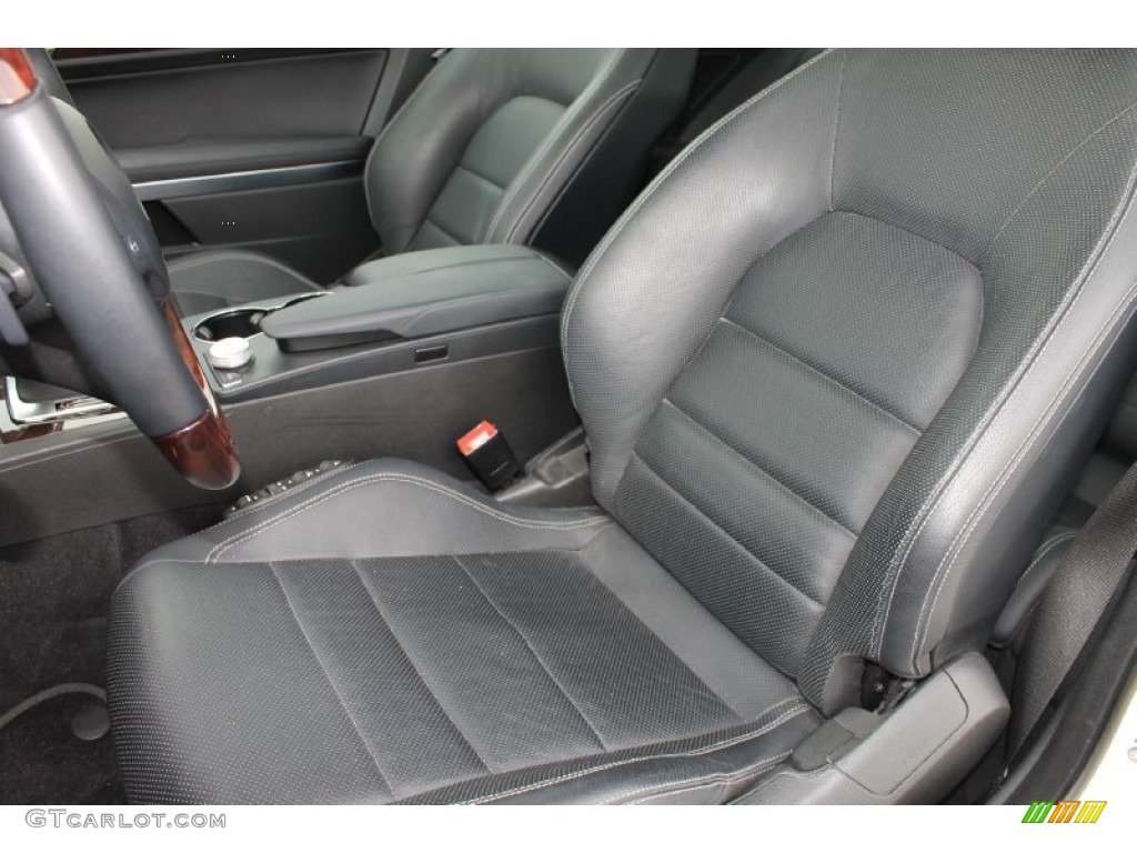 2011 E 550 Coupe - Arctic White / Black photo #15