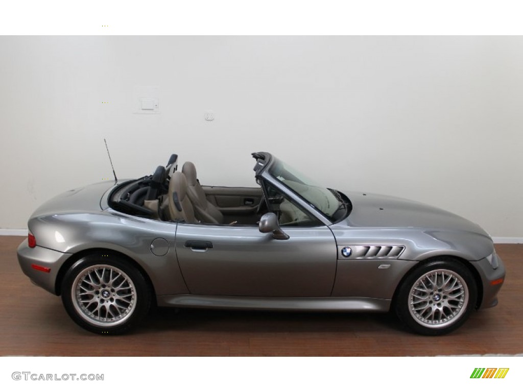 Steel Grey Metallic 2001 BMW Z3 3.0i Roadster Exterior Photo #79106047