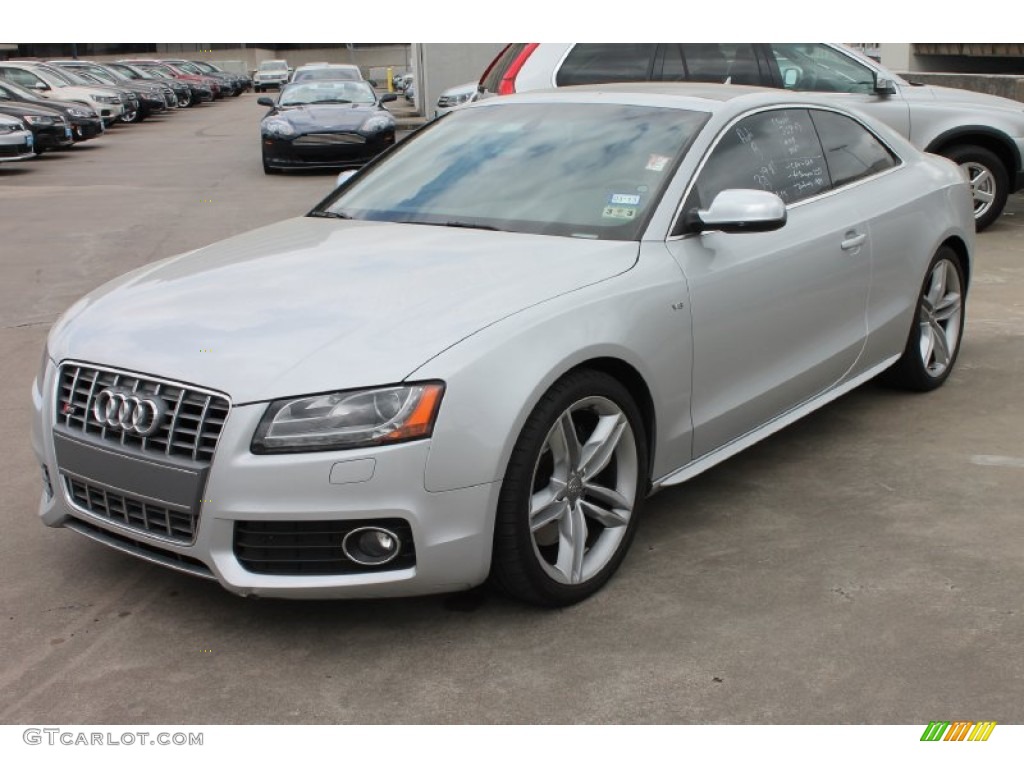 Ice Silver Metallic 2010 Audi S5 4.2 FSI quattro Coupe Exterior Photo #79106371