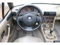 Beige 2001 BMW Z3 3.0i Roadster Dashboard