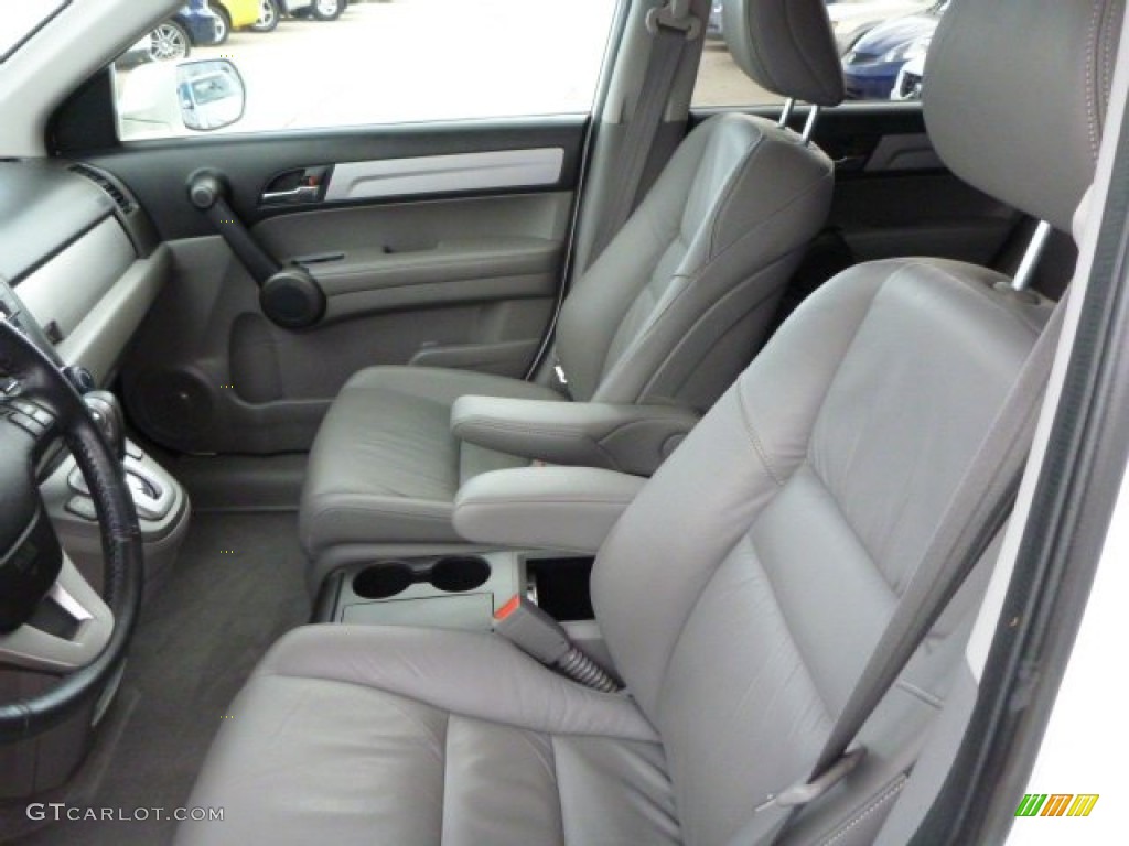 2011 CR-V EX-L 4WD - Taffeta White / Gray photo #10