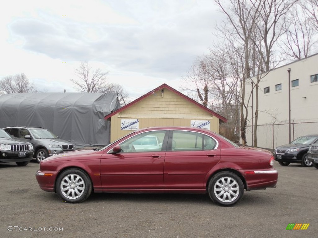 Carnival Red Metallic 2003 Jaguar X-Type 2.5 Exterior Photo #79106584