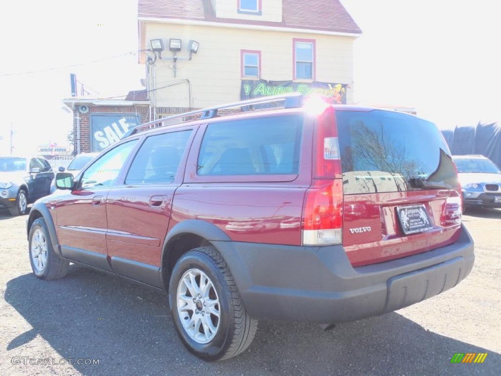 2004 XC70 AWD - Ruby Red Metallic / Beige/Light Sand photo #6