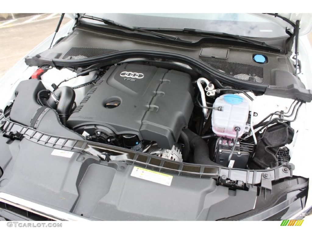 2013 A6 2.0T Sedan - Ibis White / Nougat Brown photo #41