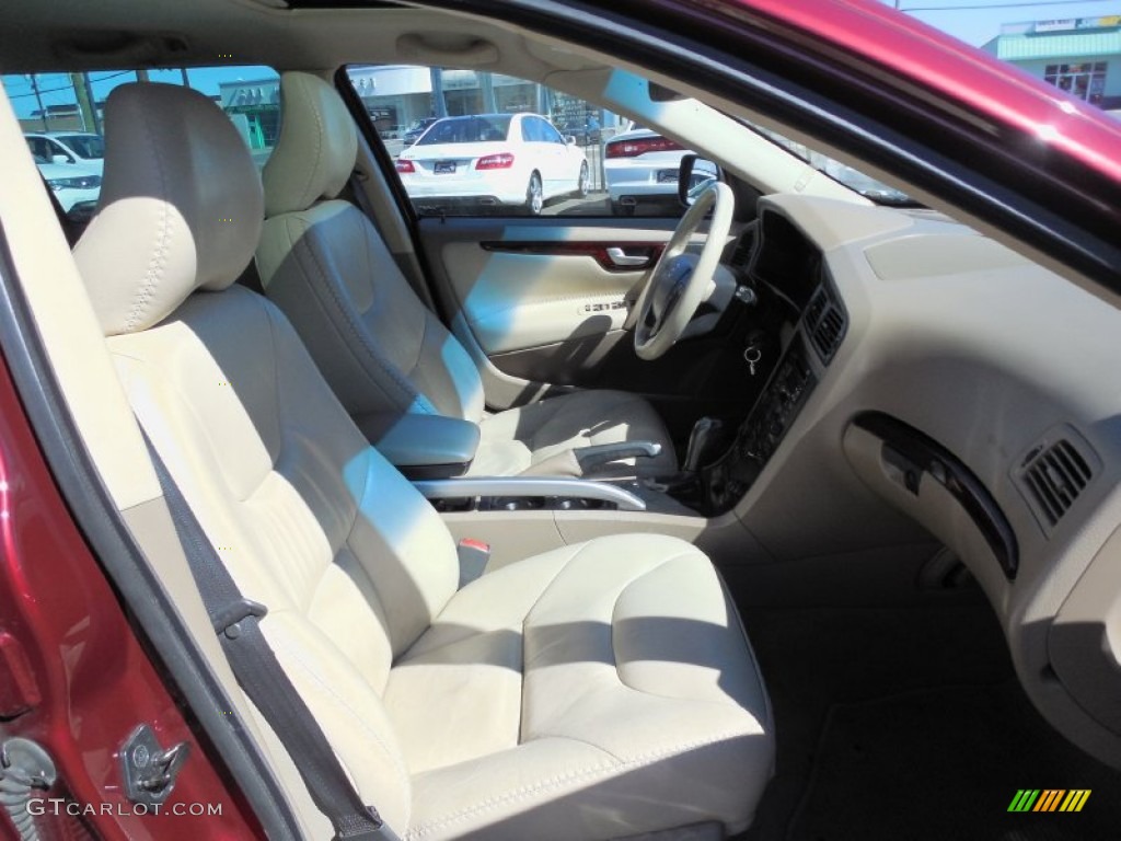 2004 XC70 AWD - Ruby Red Metallic / Beige/Light Sand photo #18