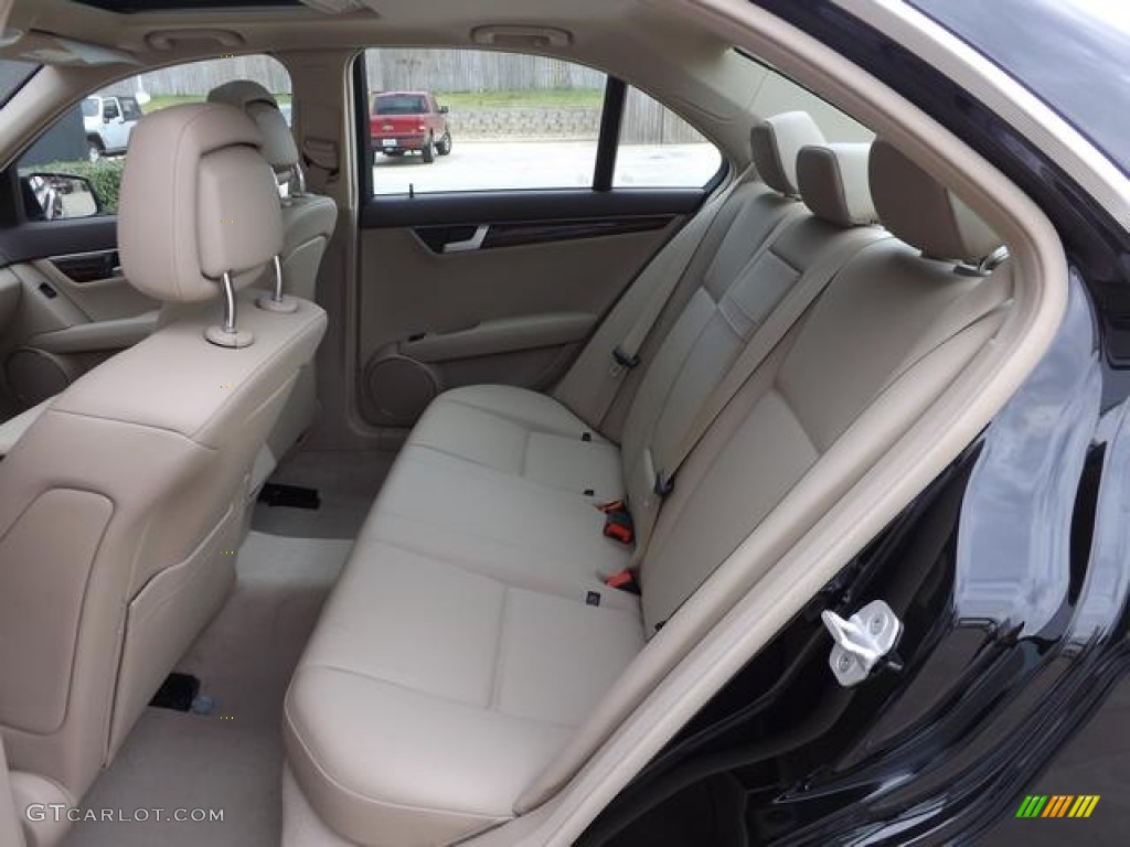 Almond/Mocha Interior 2013 Mercedes-Benz C 250 Sport Photo #79108813