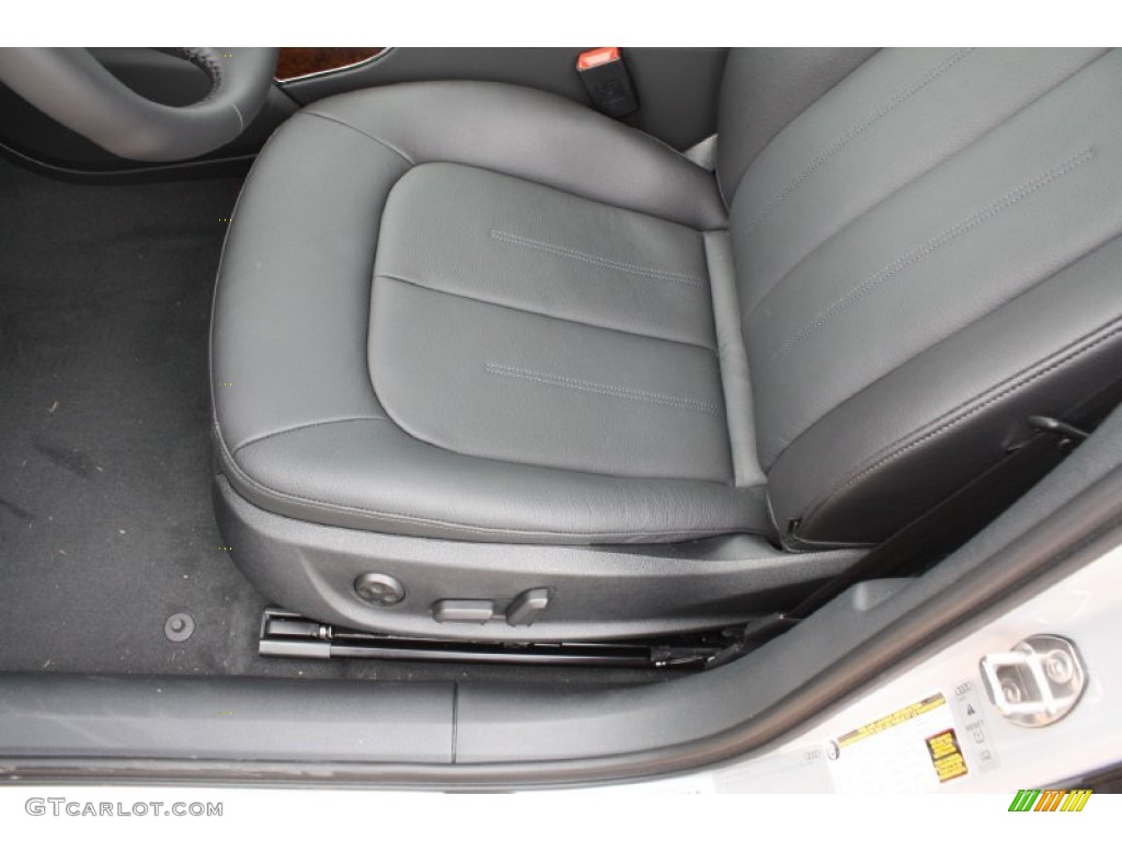 Black Interior 2013 Audi A6 2.0T Sedan Photo #79108822