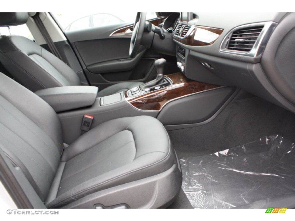 Black Interior 2013 Audi A6 2.0T Sedan Photo #79109268
