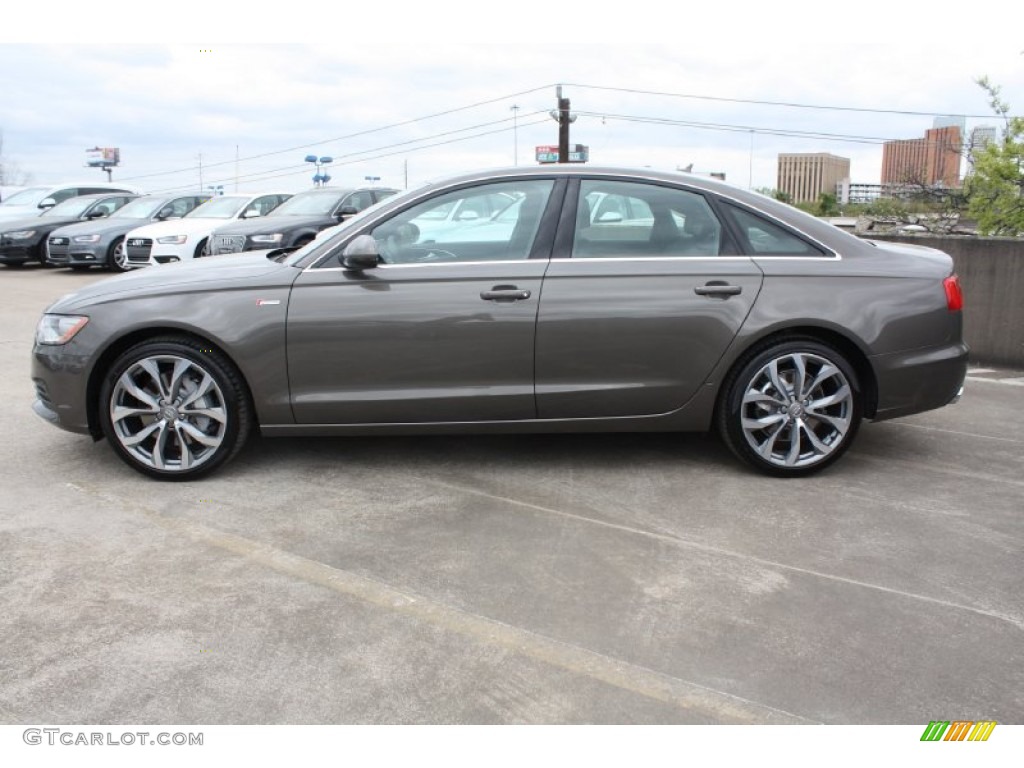 Dakota Gray Metallic 2013 Audi A6 3.0T quattro Sedan Exterior Photo #79109449