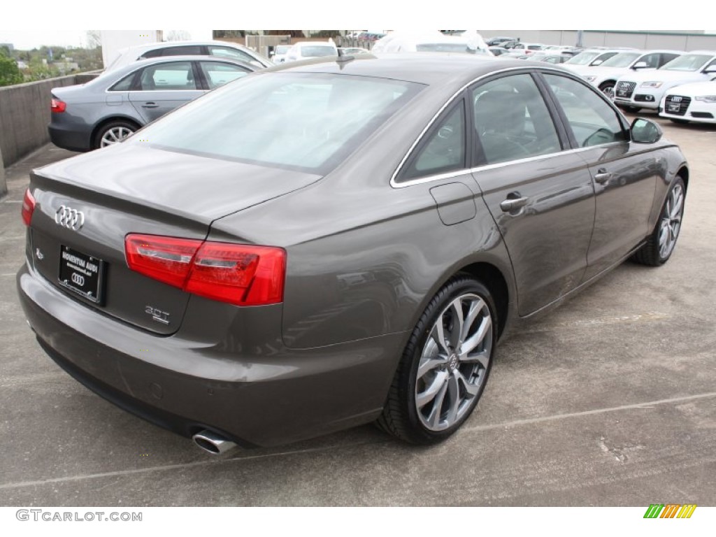 2013 A6 3.0T quattro Sedan - Dakota Gray Metallic / Black photo #8