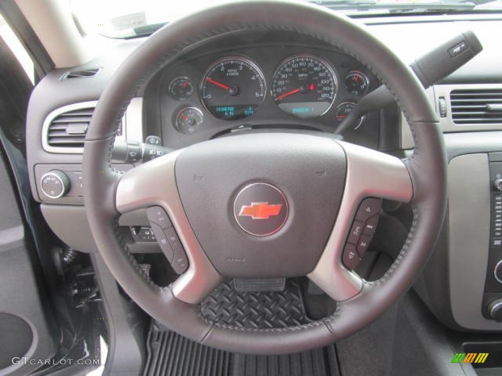 2013 Silverado 2500HD LTZ Crew Cab 4x4 - Black / Ebony photo #16