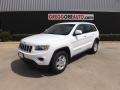 2014 Bright White Jeep Grand Cherokee Laredo  photo #2