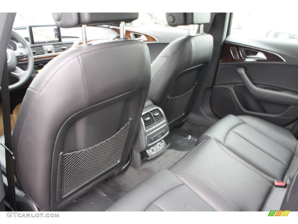 2013 Audi A6 3.0T quattro Sedan Rear Seat Photo #79109971