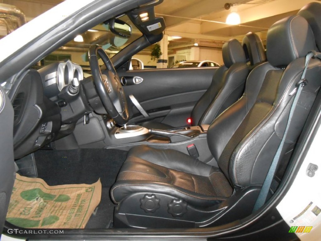 Carbon Interior 2008 Nissan 350Z Touring Roadster Photo #79110089