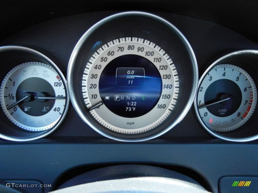 2013 Mercedes-Benz C 250 Sport Gauges Photo #79110106