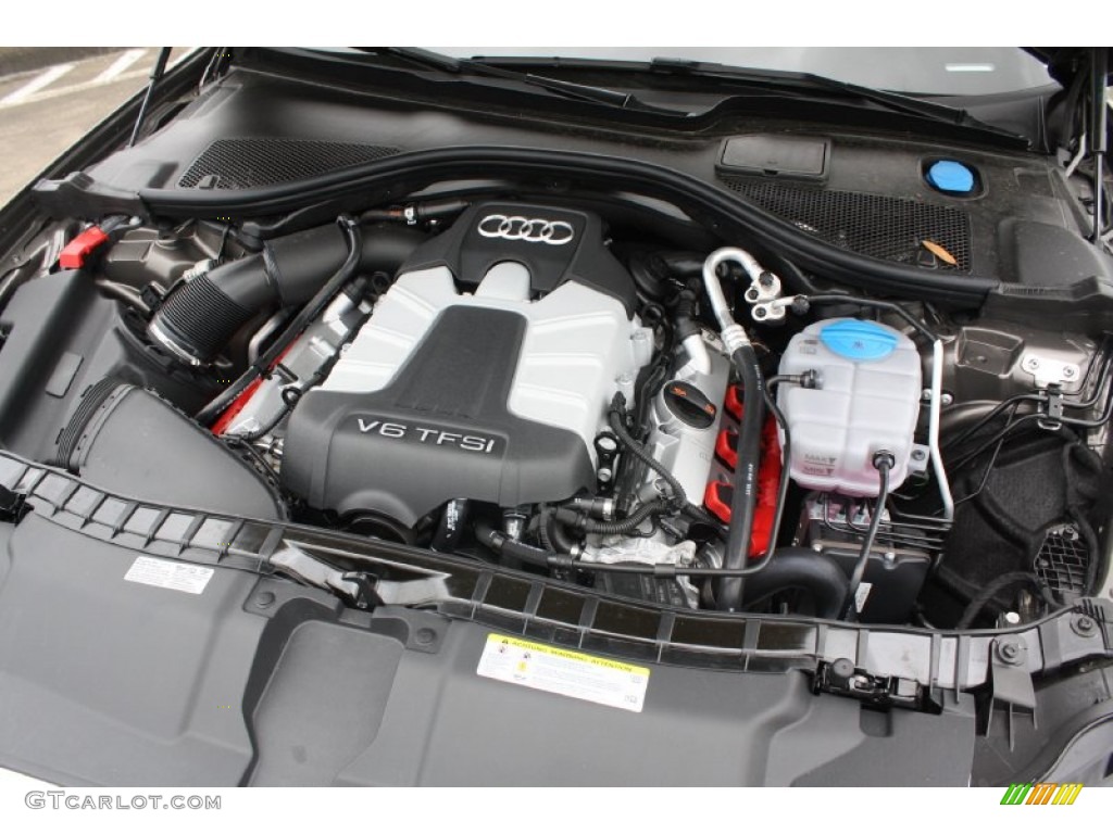 2013 Audi A6 3.0T quattro Sedan 3.0 Liter FSI Supercharged DOHC 24-Valve VVT V6 Engine Photo #79110131
