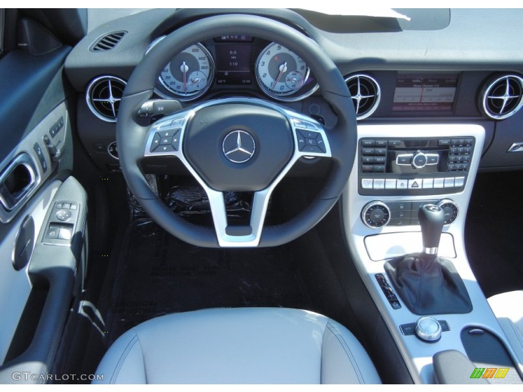 2013 SLK 250 Roadster - Black / Ash/Black photo #7